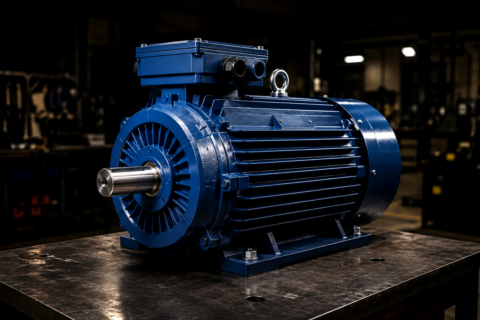 Motor eléctrico reparado por Galmar Bobinados